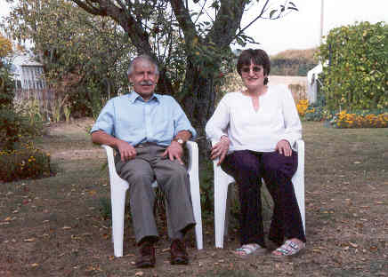 In the garden in 2003
